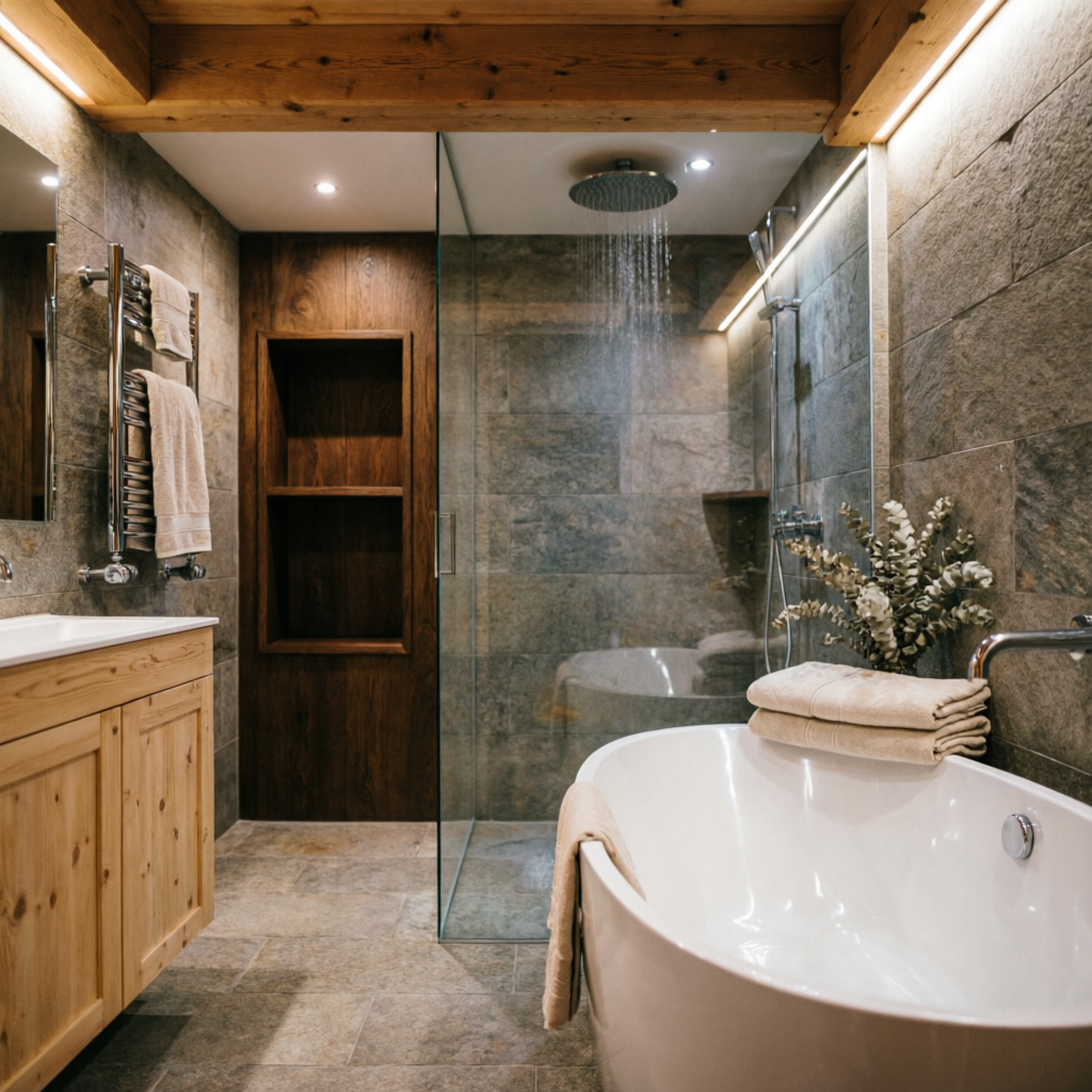 Modernes Badezimmer